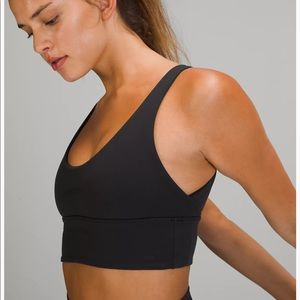 Lululemon Align reversible bra light support size 4 in black/black camo